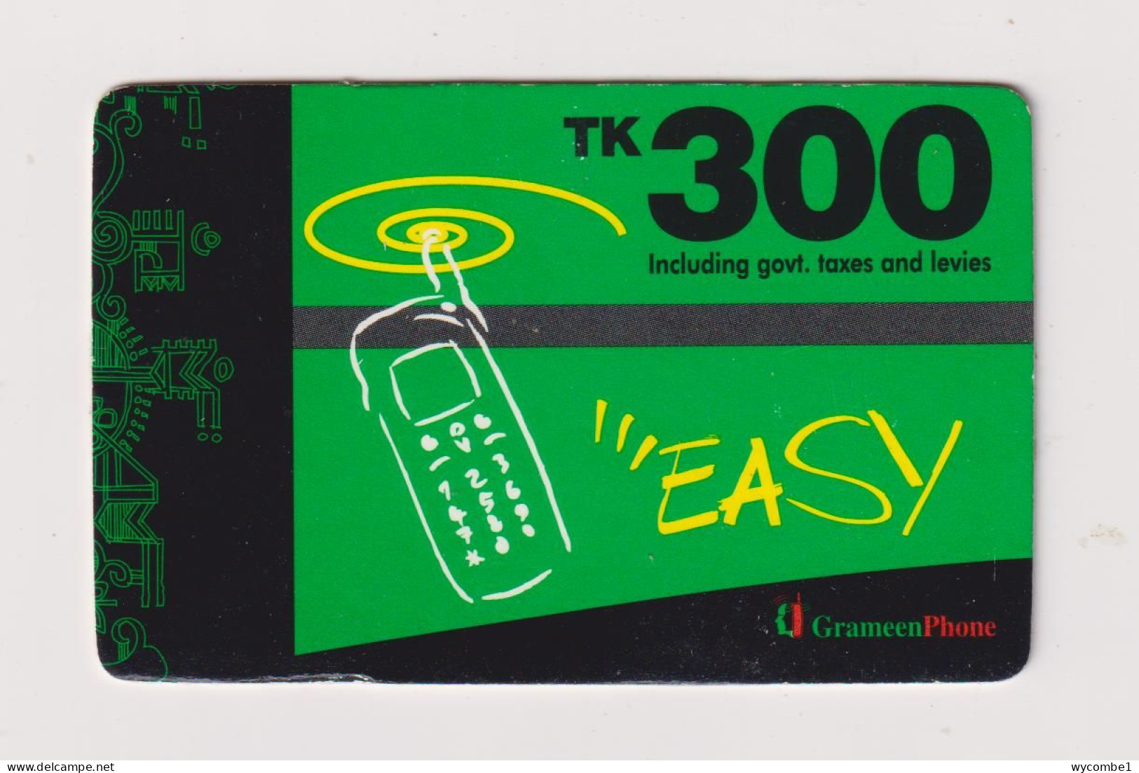 BANGLADESH - 300 Taka Remote Phonecard - Bangladesh