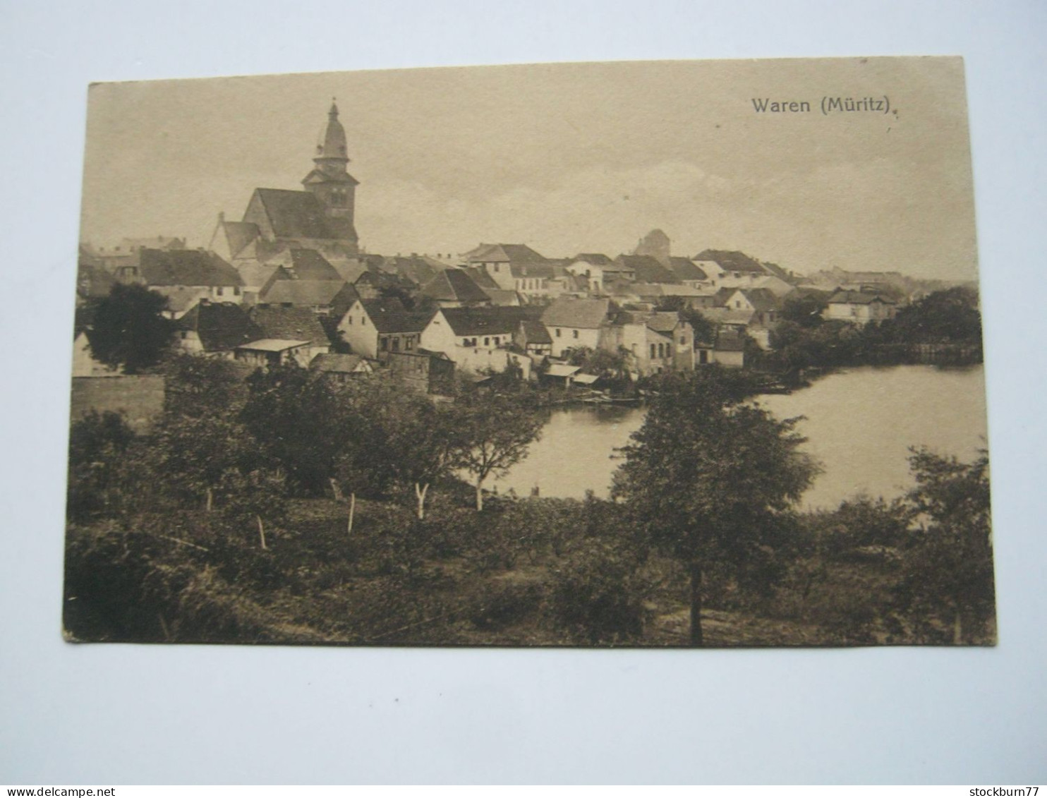 WAREN   ,  Schöne Karte Um 1910 - Waren (Müritz)