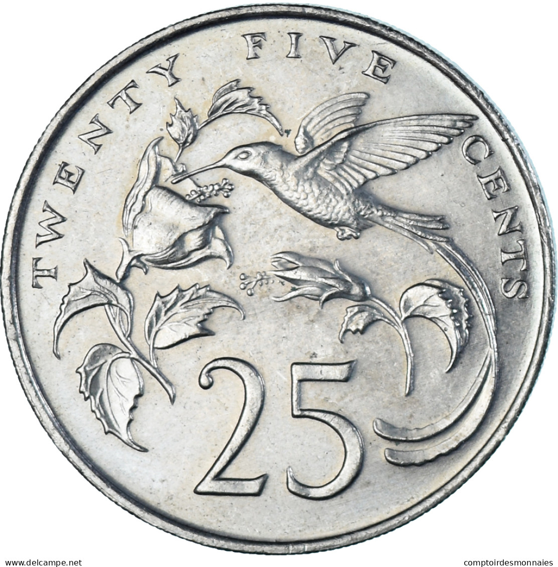 Monnaie, Jamaïque, 25 Cents, 1987 - Jamaica