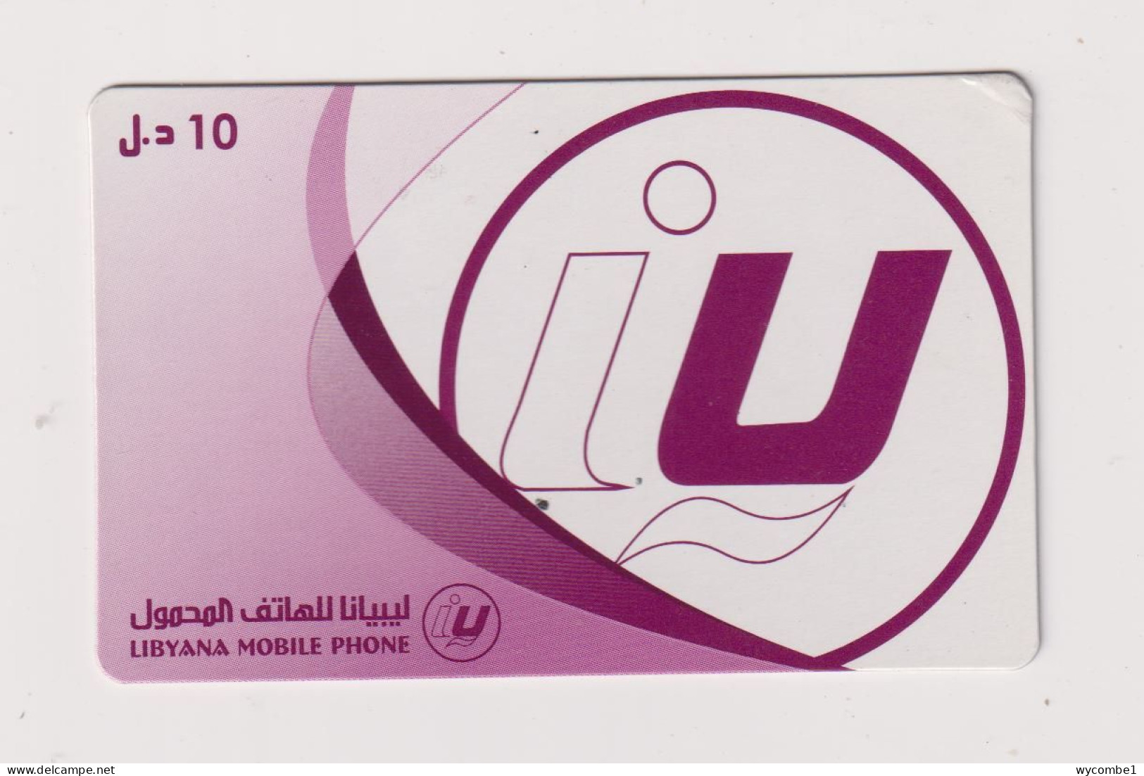 LIBYA - IU Remote Phonecard - Libië