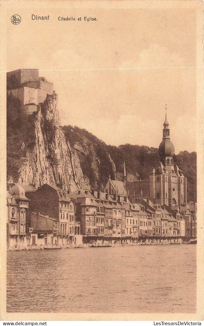 BELGIQUE - Dinant - Citadelle Et Eglise - Carte Postale Ancienne - Dinant