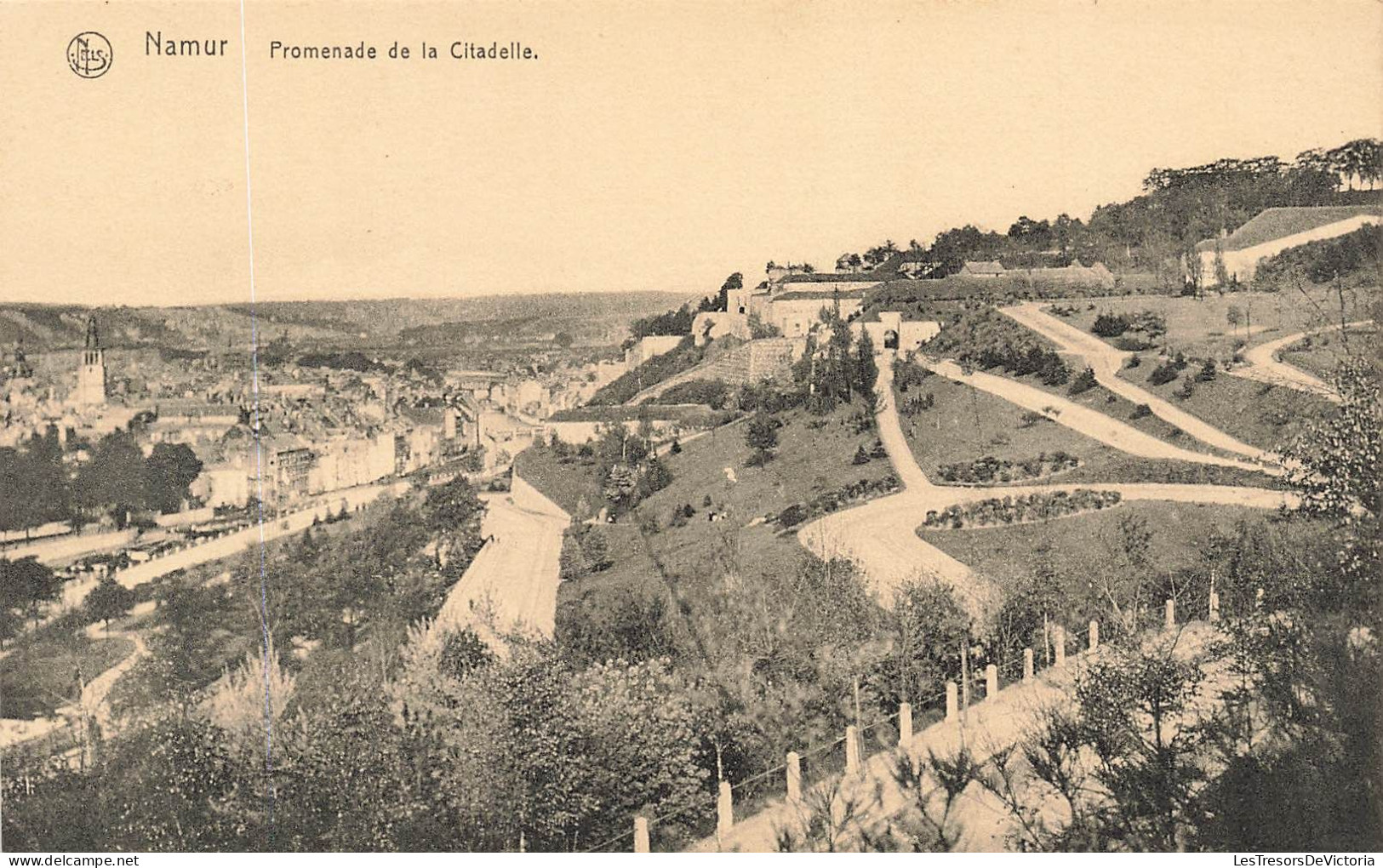 BELGIQUE - Namur - Promenande De La Citadelle - Vue Sur La Ville - Carte Postale Ancienne - Namur