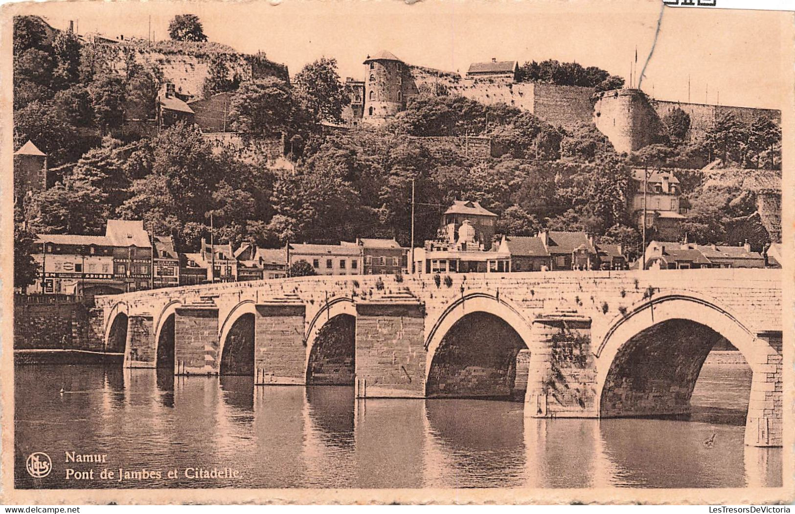 BELGIQUE - Namur - Pont De Jambes Et Citadelle - Carte Postale Ancienne - Namur