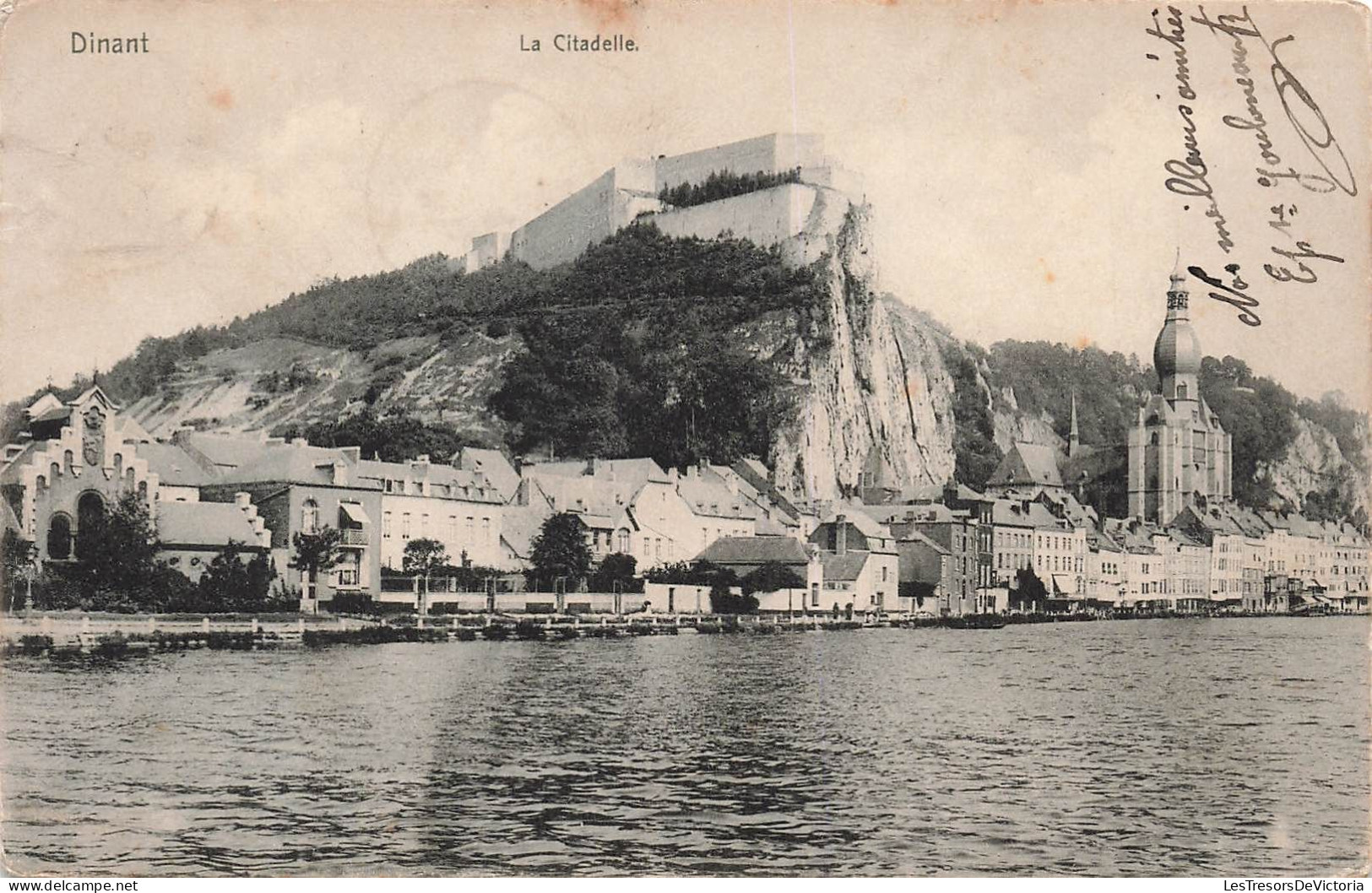 BELGIQUE - Dinant - La Citadelle - La Meuse - Carte Postale Ancienne - Dinant