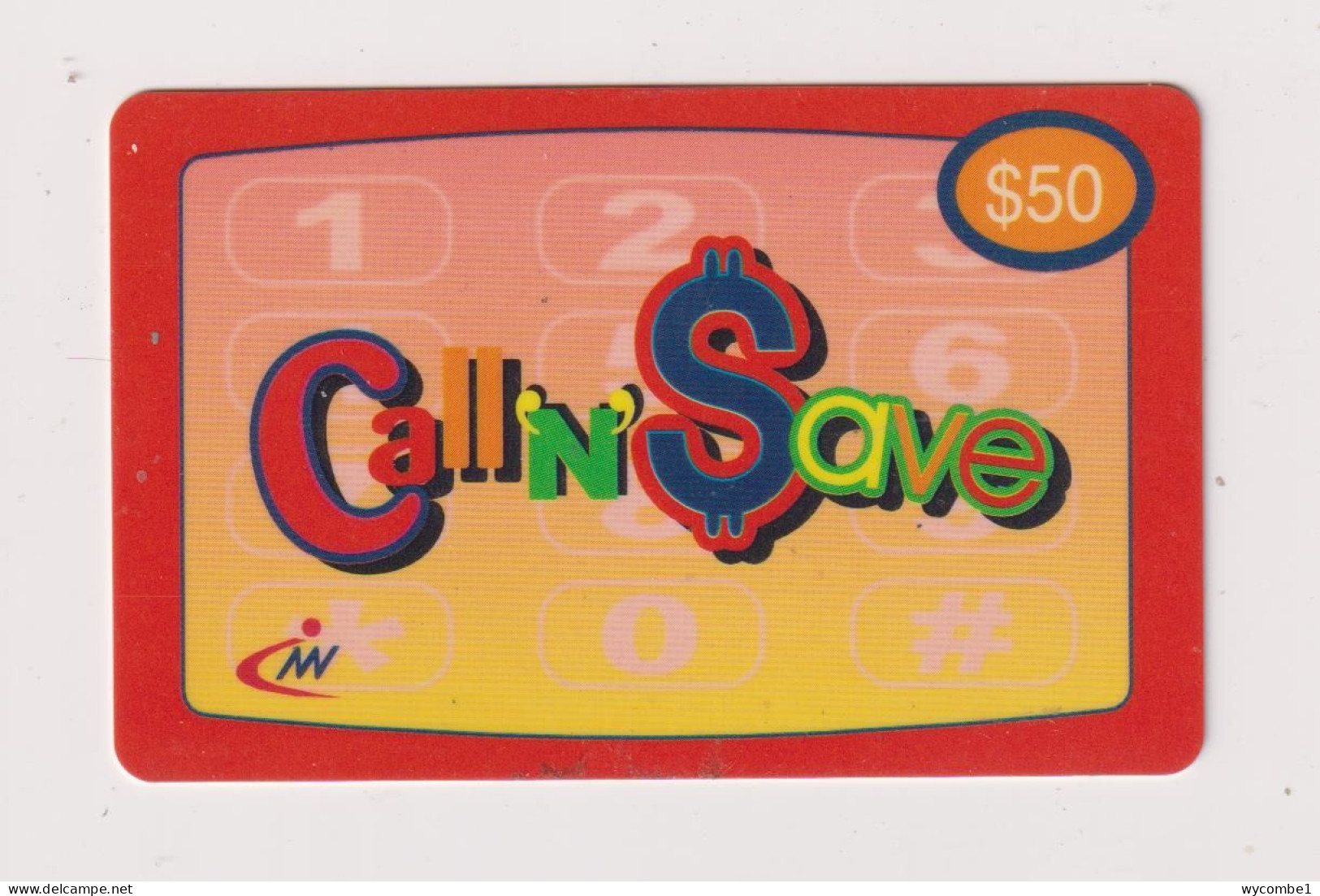 HONG KONG - Call N Save Remote Phonecard - Hongkong