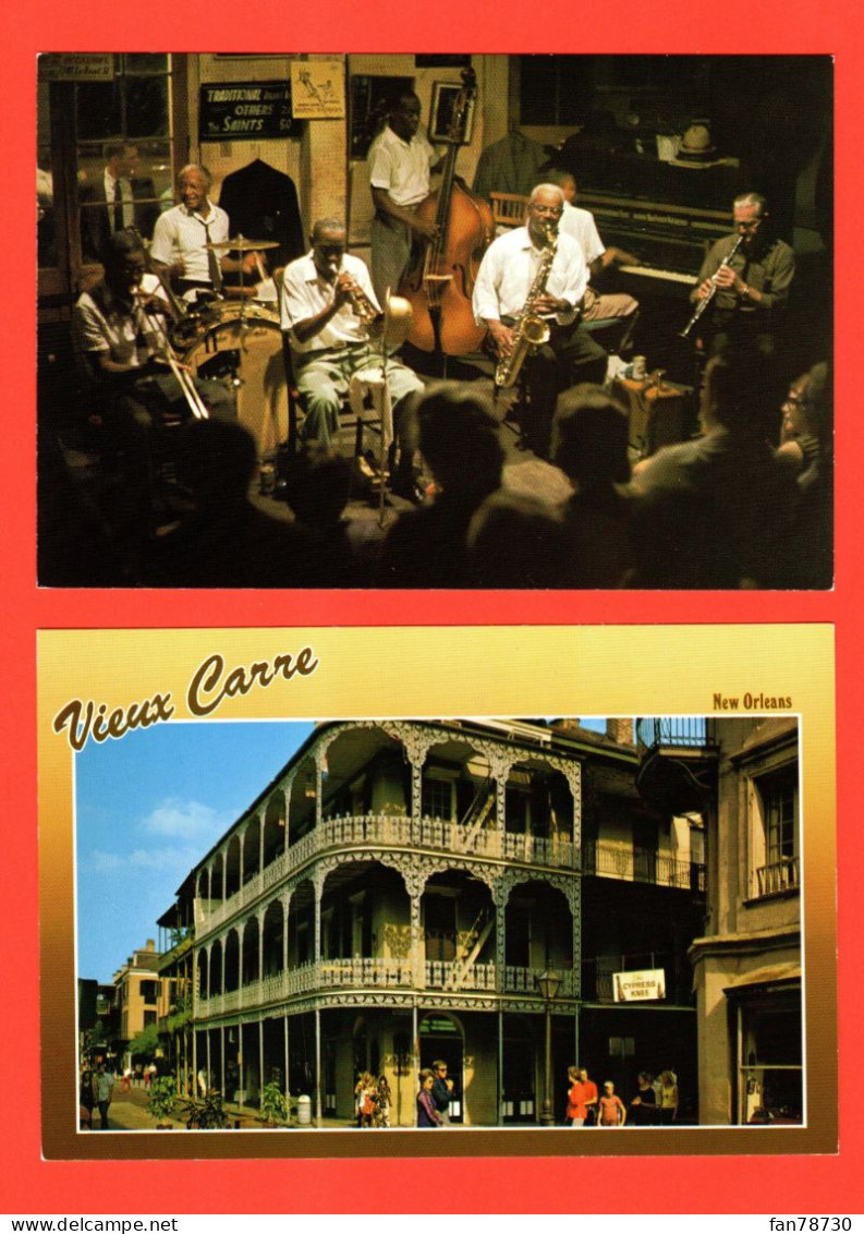 New Orleans X 2 - Labranche Building "Vieux Carre" Et Preservation Hall - Frais Du Site Déduits - New Orleans