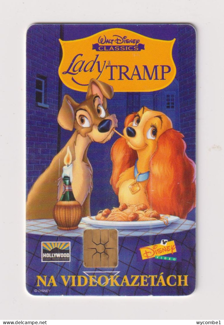 CZECH REPUBLIC - Disney Lady And The Tramp Chip Phonecard - Tchéquie