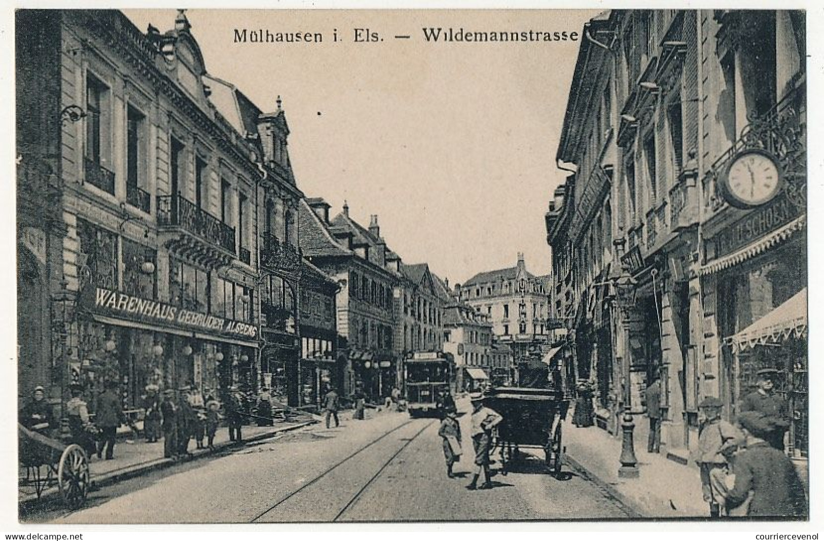 CPA - MULHOUSE (Haut-Rhin) - Mülhausen I. Els. - Wildemannstrasse - Mulhouse