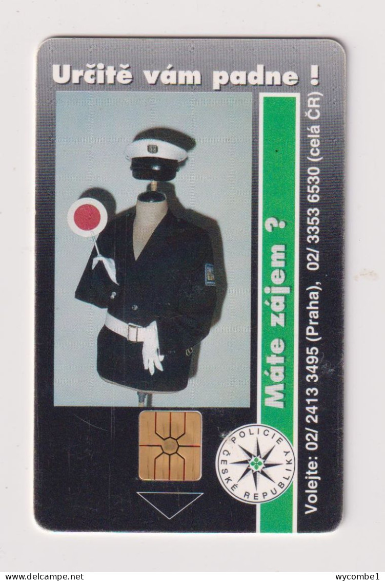 CZECH REPUBLIC - Police Uniform Chip Phonecard - Tchéquie