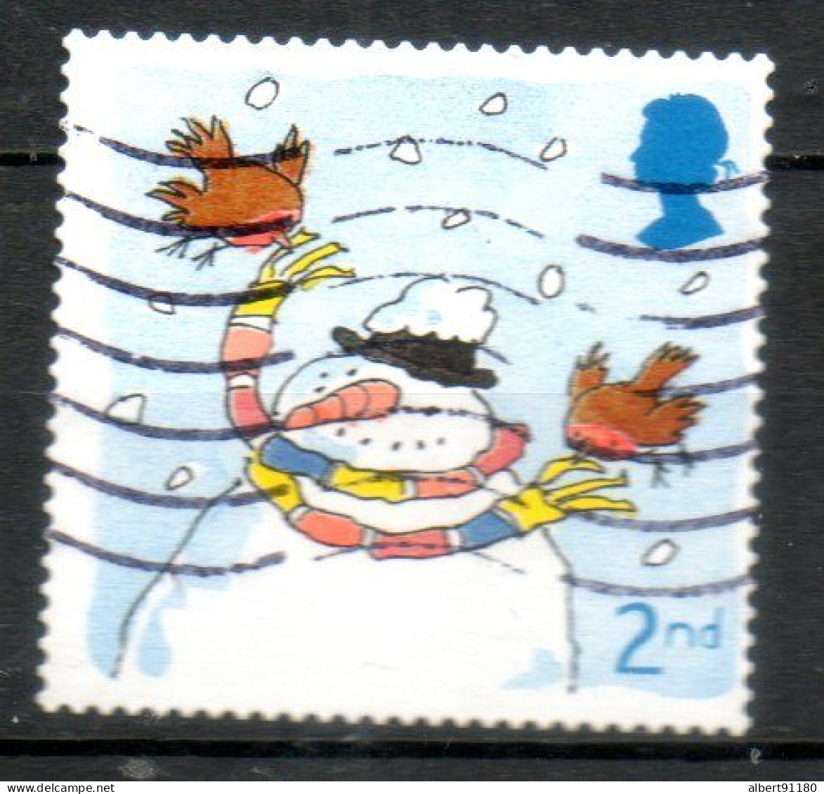 GRANDE-BRETAGNE Noel 2001 N° 2284 - Used Stamps