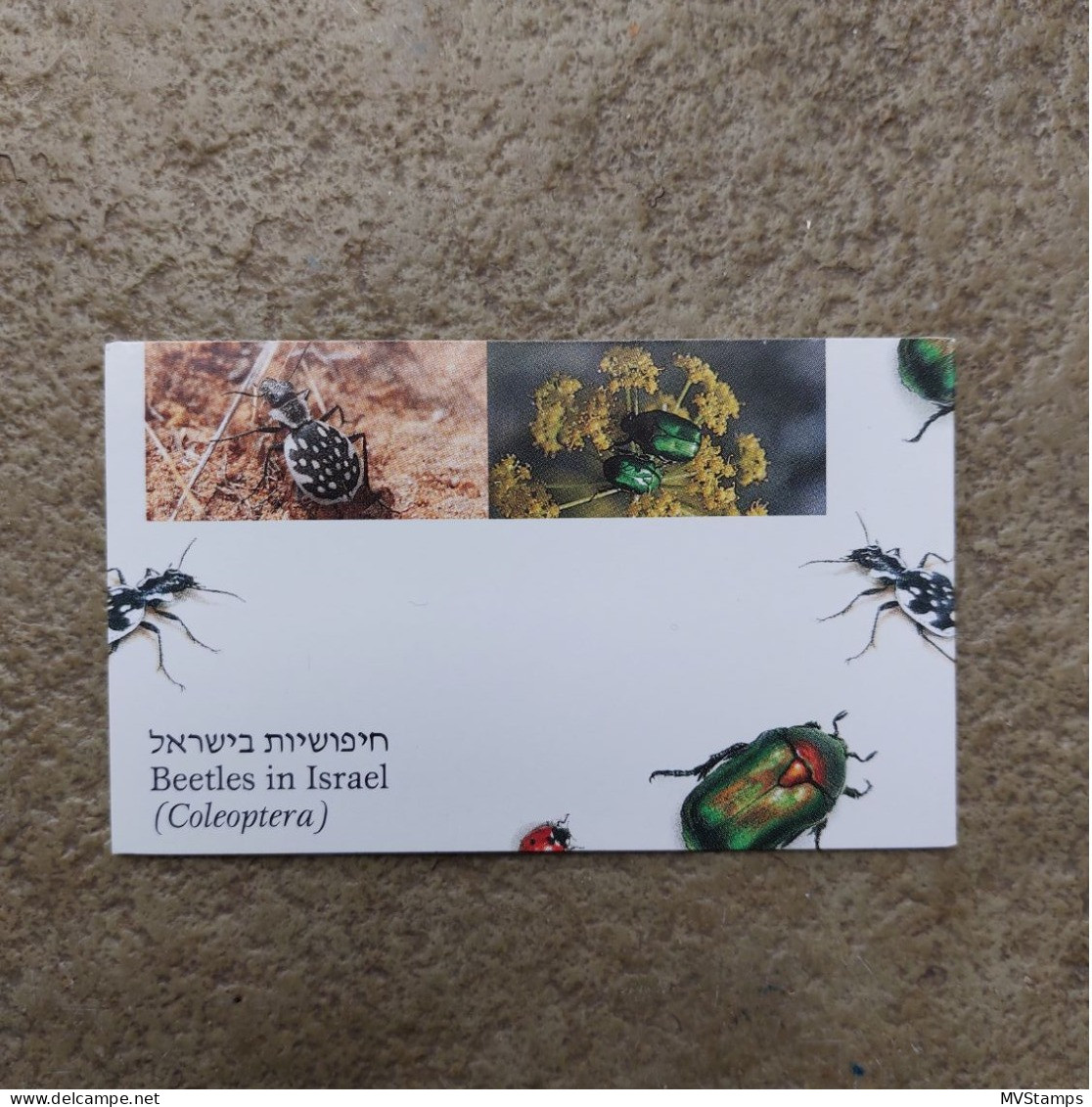 Israel 1994 Booklet Beetles/insekten Stamps (Michel MH 26) Nice MNH - Markenheftchen