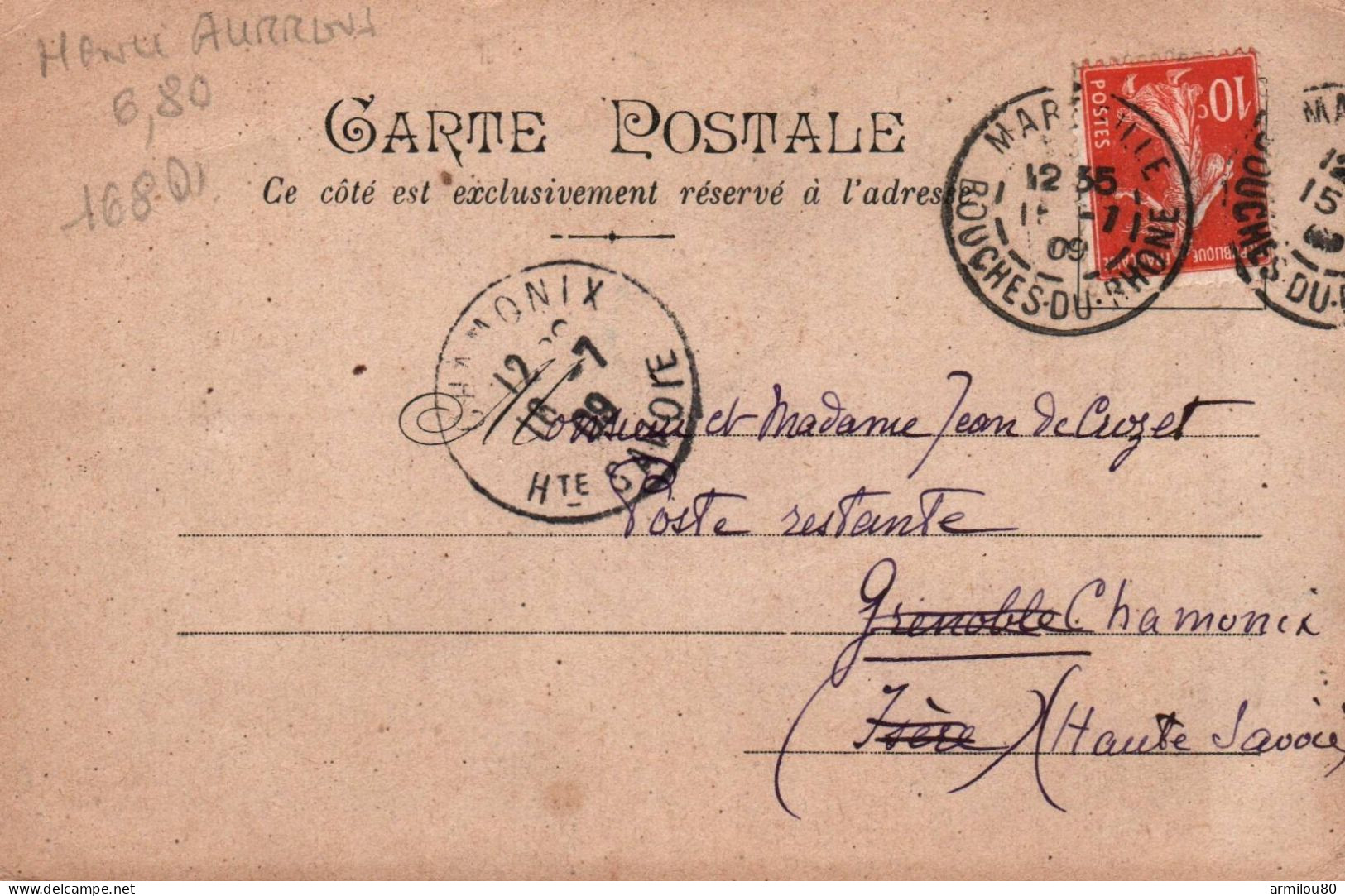 N°169 D1  ILLUSTRATEUR  HENRI AURRENS FEMME ET BRANCHE D OLIVIER  1909 - Aurrens