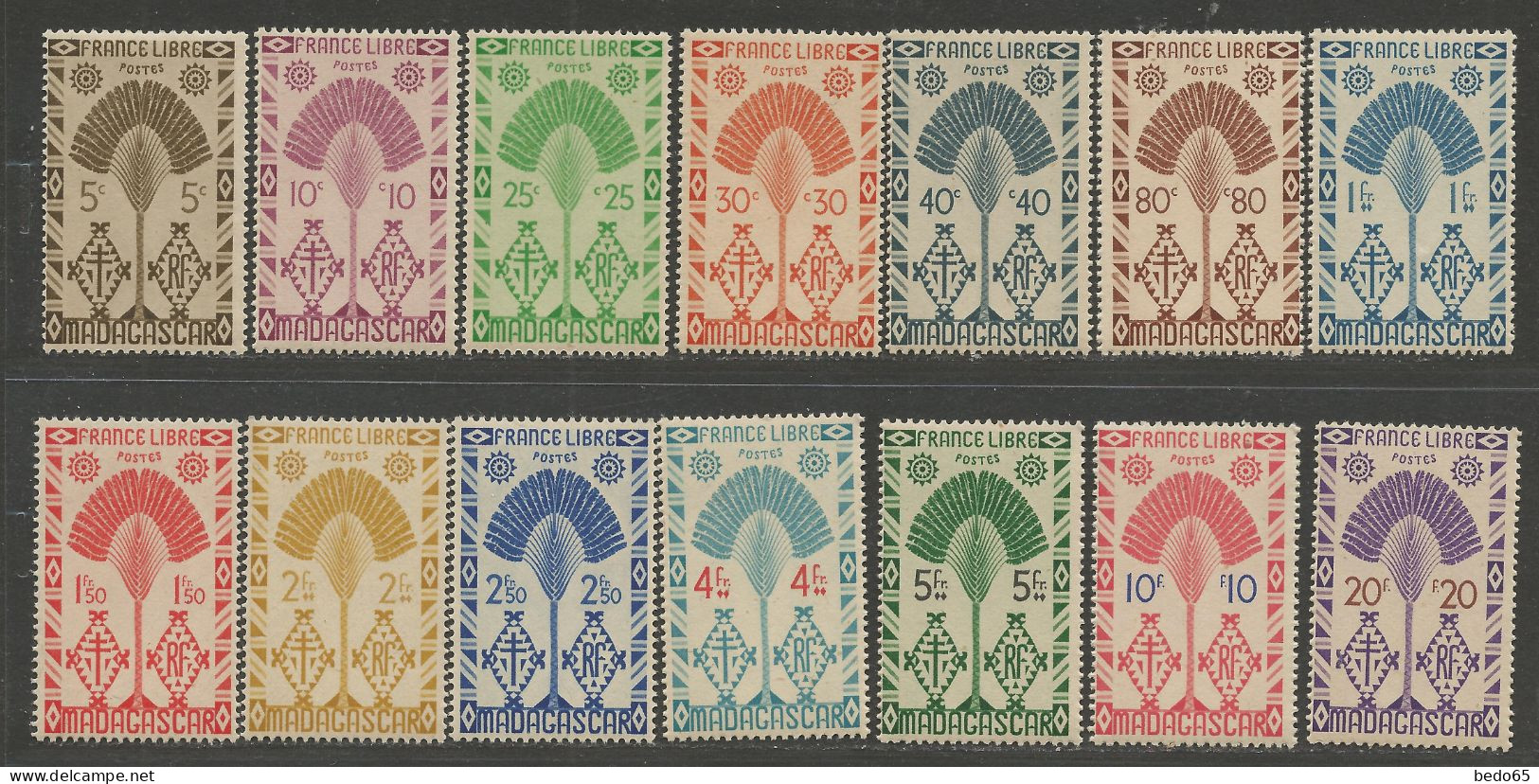 MADAGASCAR N° 265 à 278 Série Complète NEUF** SANS CHARNIERE NI TRACE / Hingeless / MNH - Ungebraucht