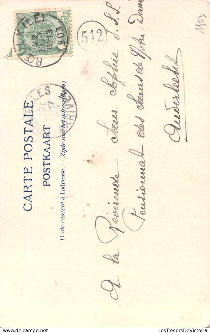 BELGIQUE - Le Roeulx - L'eglise - Edit Thomas Marin  - Carte Postale Ancienne - Le Roeulx