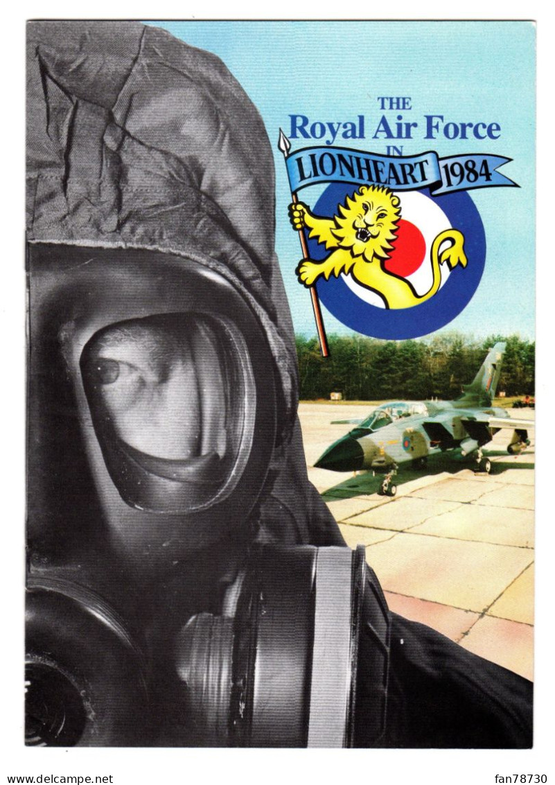 Fascicule "The Royal Air Force In Lionheart 1984" Sur 12 Pages - Frais Du Site Déduits - Altri & Non Classificati