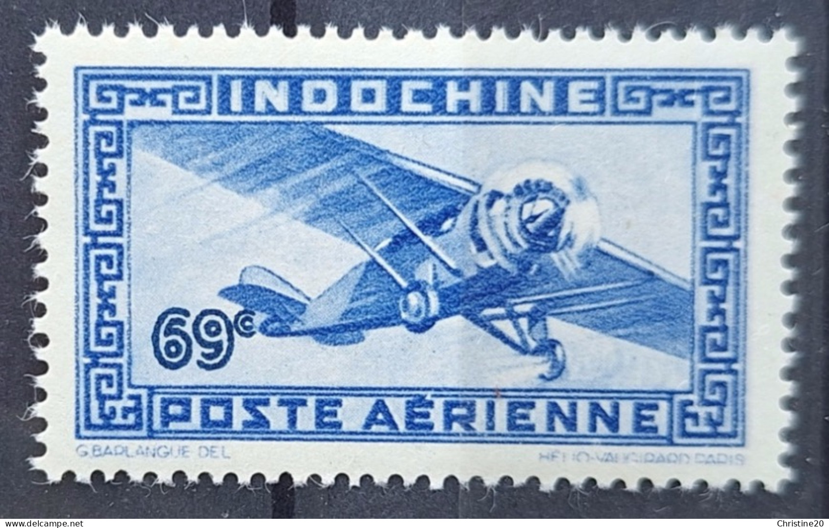 Indochine 1942/44 PA34  **TB - Posta Aerea