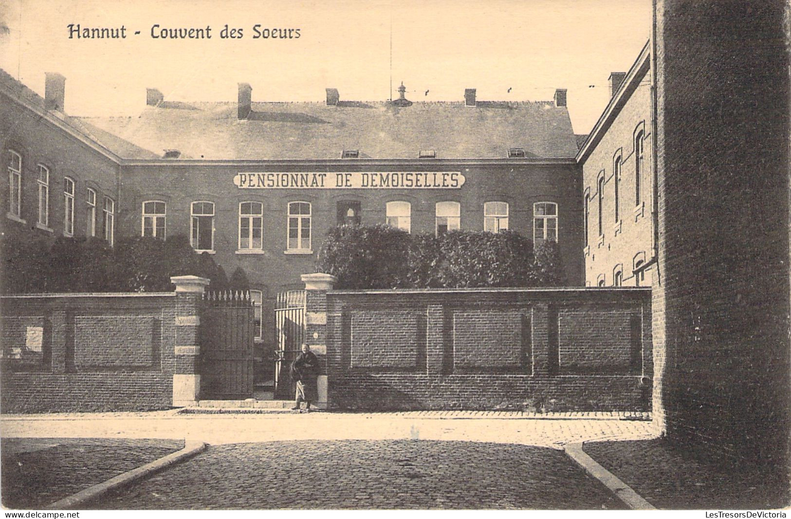 BELGIQUE - Hannut - Couvent Des Soeurs - Pensionnat De Demoiselles - Carte Postale Ancienne - Hannuit