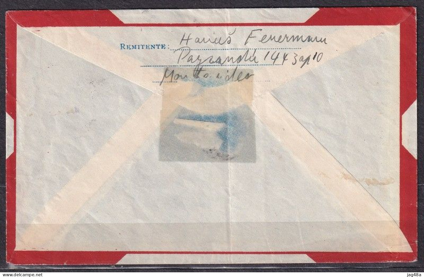URUGUAY. 1945/Montevideo,  Envelope/via Airmail. - Uruguay
