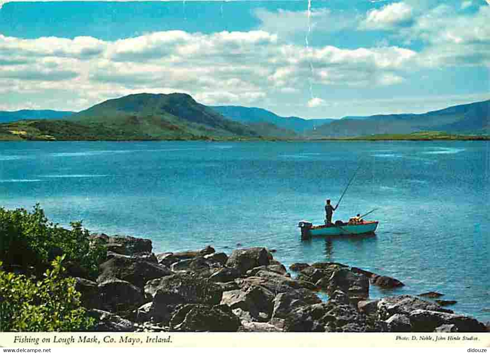 Irlande - Mayo - Fishing On Lough Mask - CPM - Voir Scans Recto-Verso - Mayo