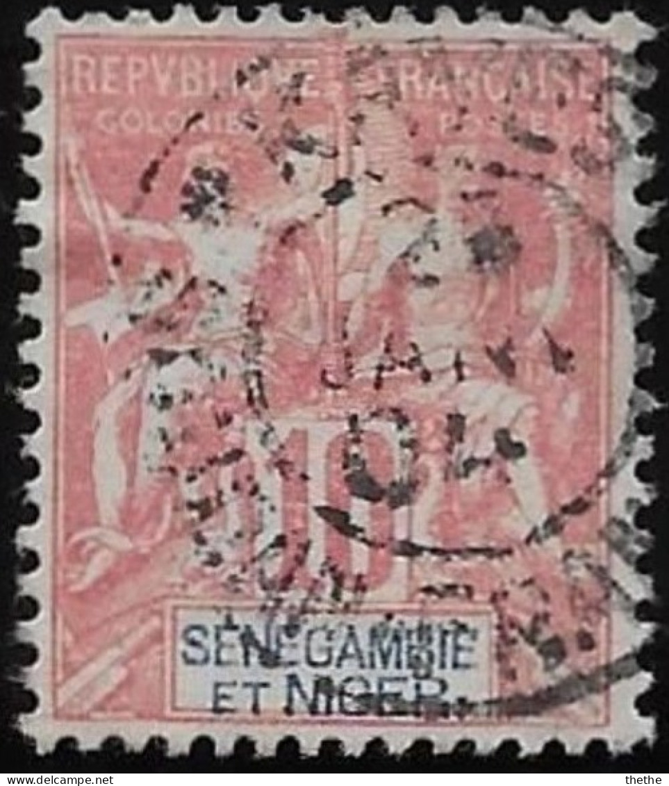 SENEGAMBIE -  Type Sage - Used Stamps