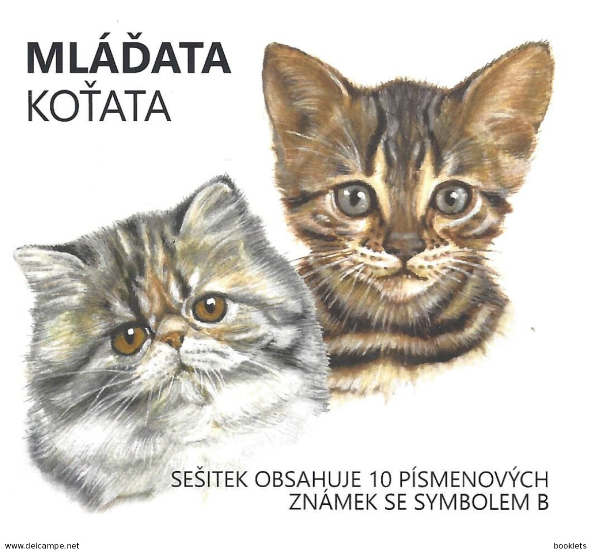 CZECH REPUBLIC, 2022 Booklet 214, Cats: Bengali And Persian - Andere & Zonder Classificatie