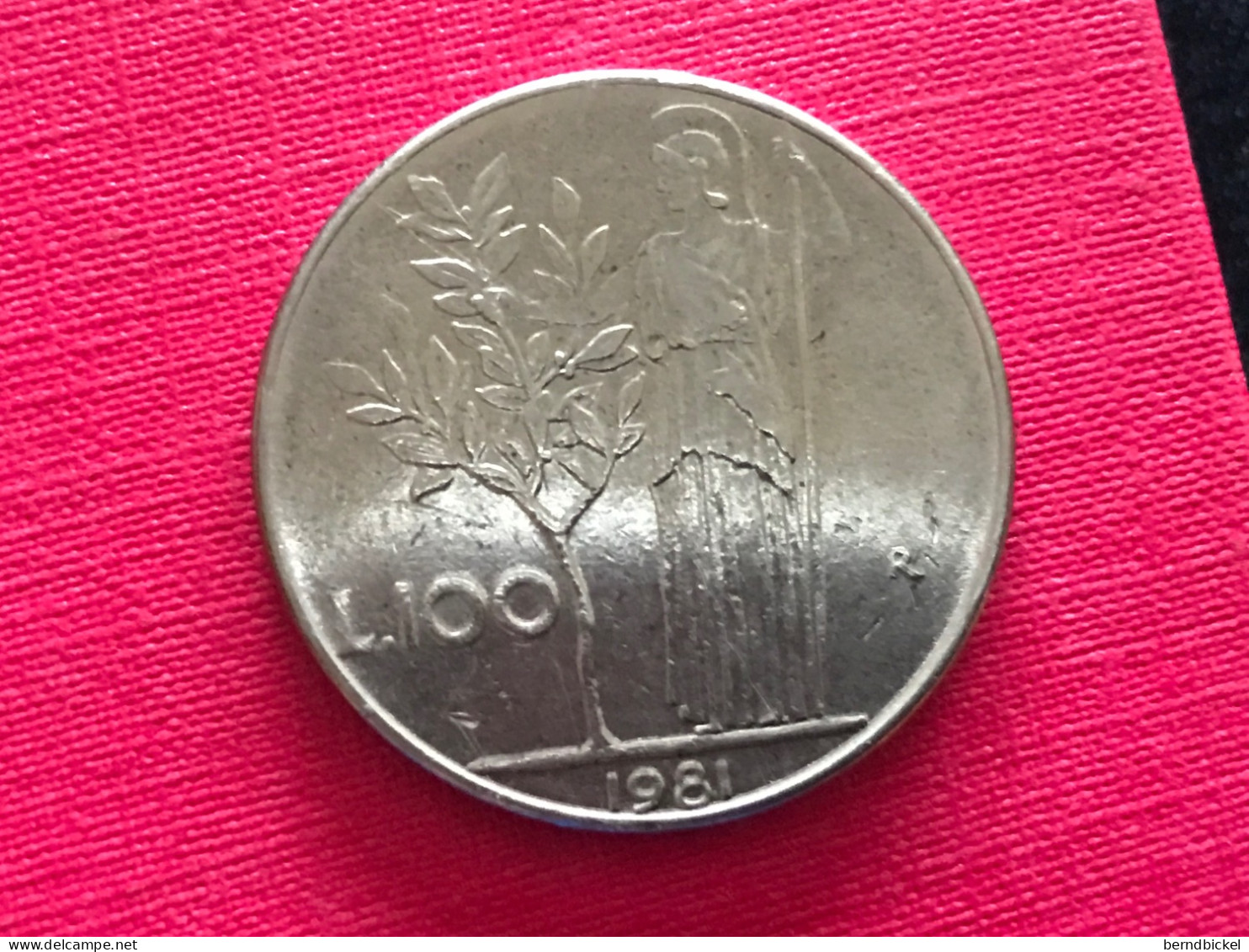 Münze Münzen Umlaufmünze Italien 100 Lire 1981 - 100 Lire