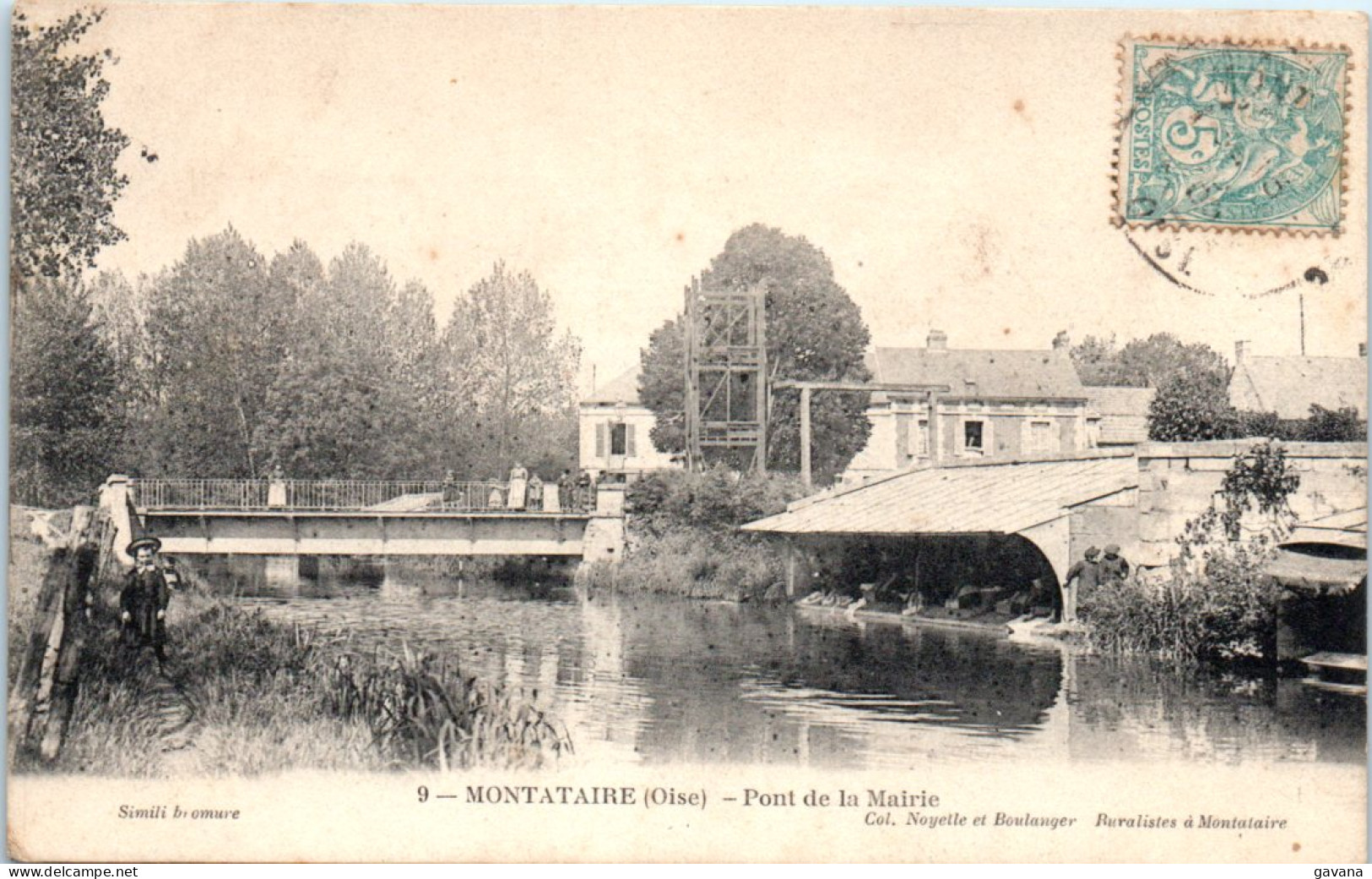 60 MONTATAIRE - POnt De La Mairie - Montataire