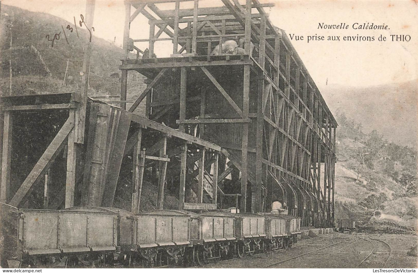 Nouvelle Calédonie - Vue Prise Des Environs De Thio - Wagons - Daté 30/3/09 -   Carte Postale Ancienne - Nieuw-Caledonië