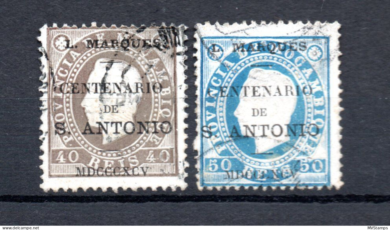 Lorenco Marques (Portugese) 1895 Old Overprinted Stamps (Michel 18/19) Nice Used - Lourenzo Marques