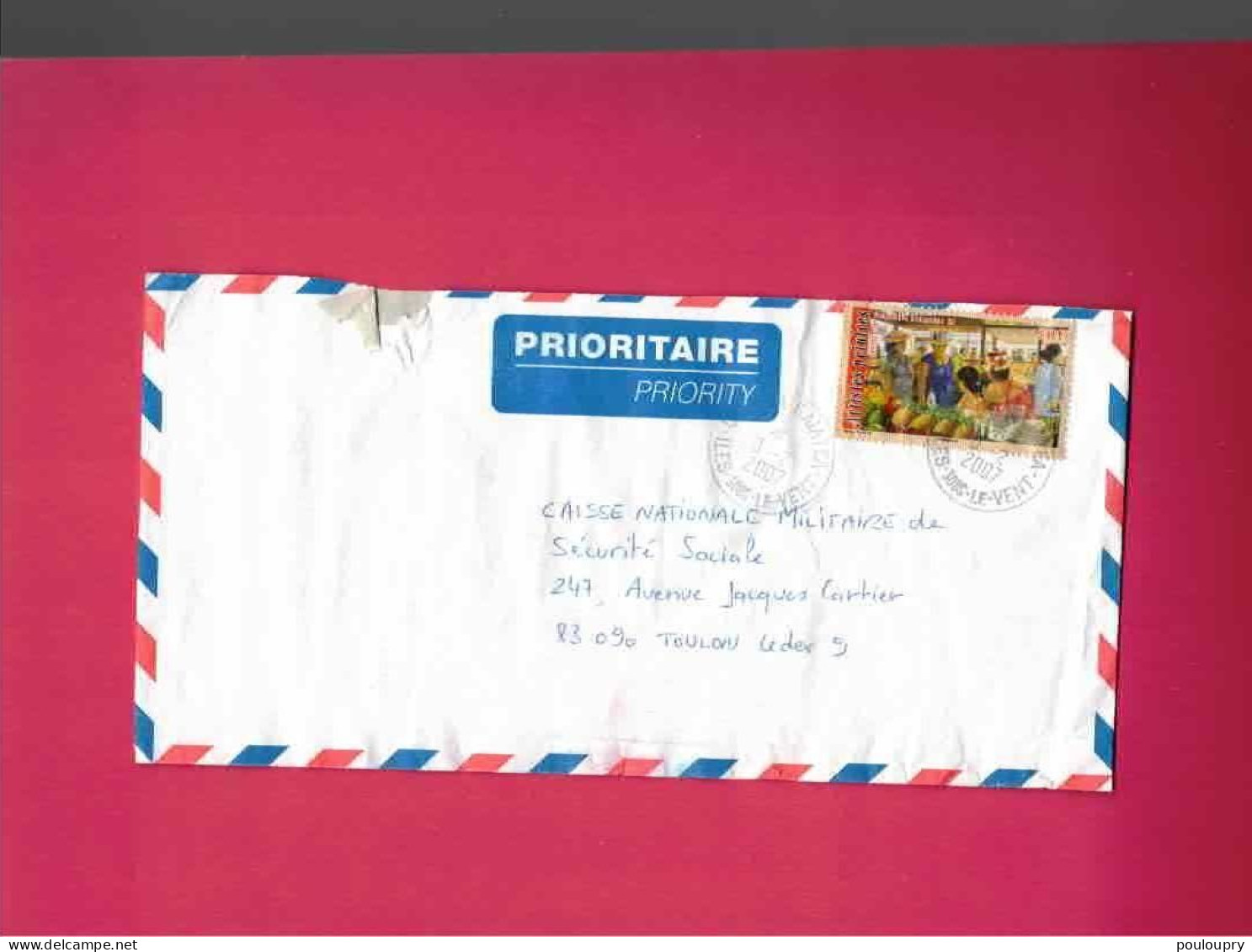 Lettre De 2007 Pour La France - YT N° 792 - Marché - Brieven En Documenten