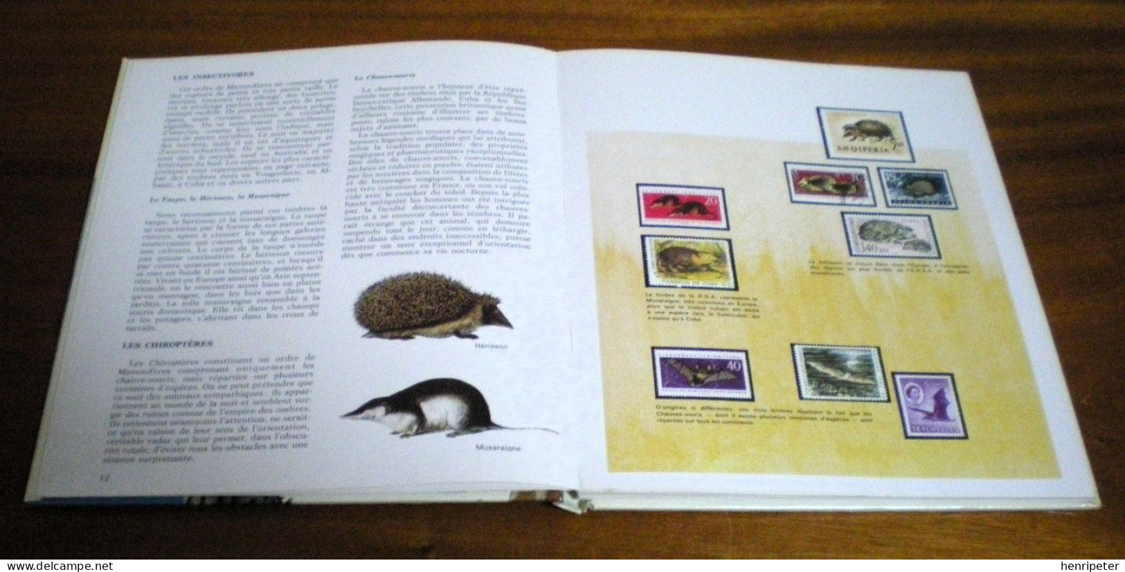 Les animaux en timbres-poste – Album philatélique - FERNAND NATHAN – ROBY ANDERSON - Vintage