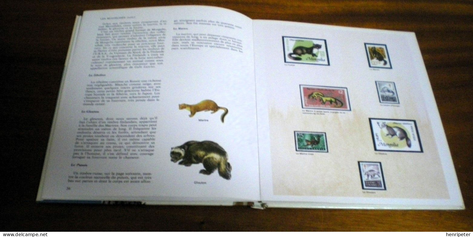 Les animaux en timbres-poste – Album philatélique - FERNAND NATHAN – ROBY ANDERSON - Vintage