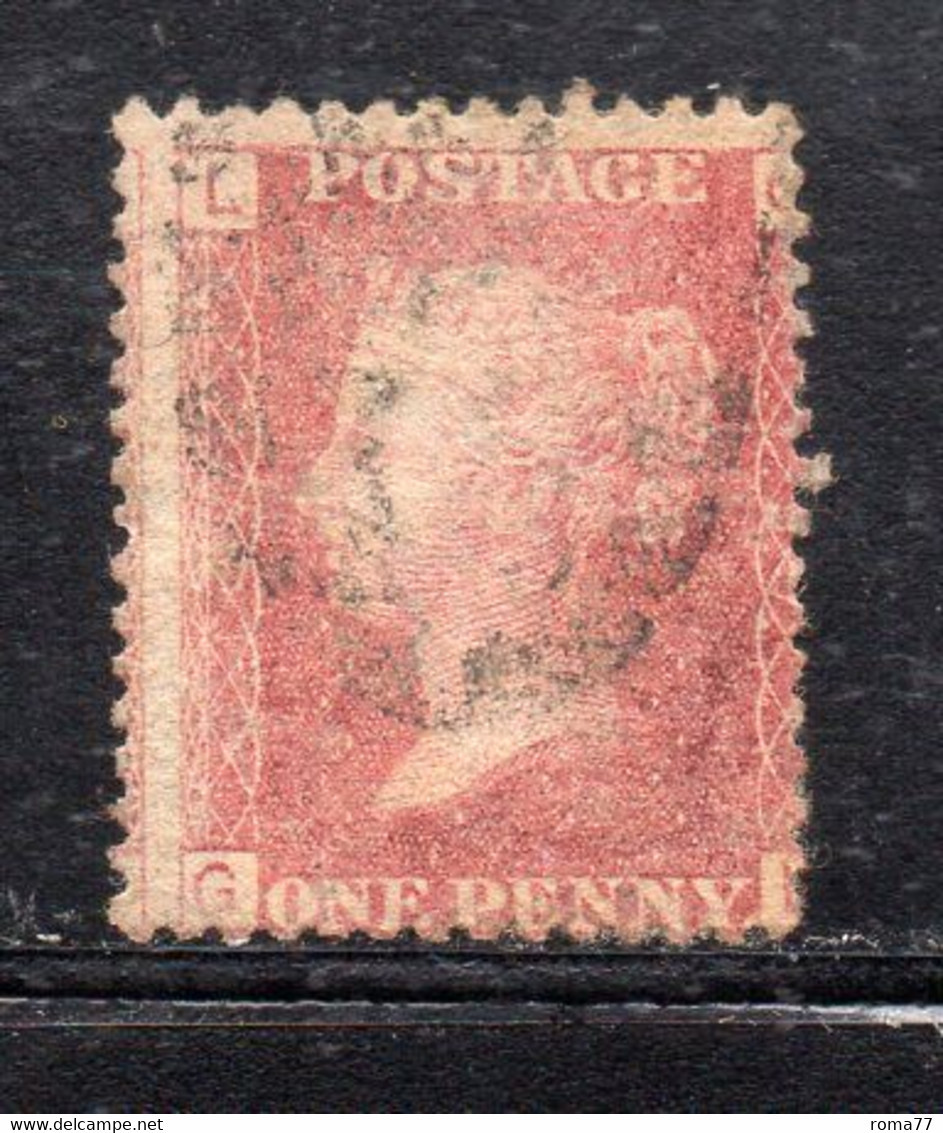 APR2870 - GRAN BRETAGNA , 1 Penny  Yvert 26 Usato. - Used Stamps