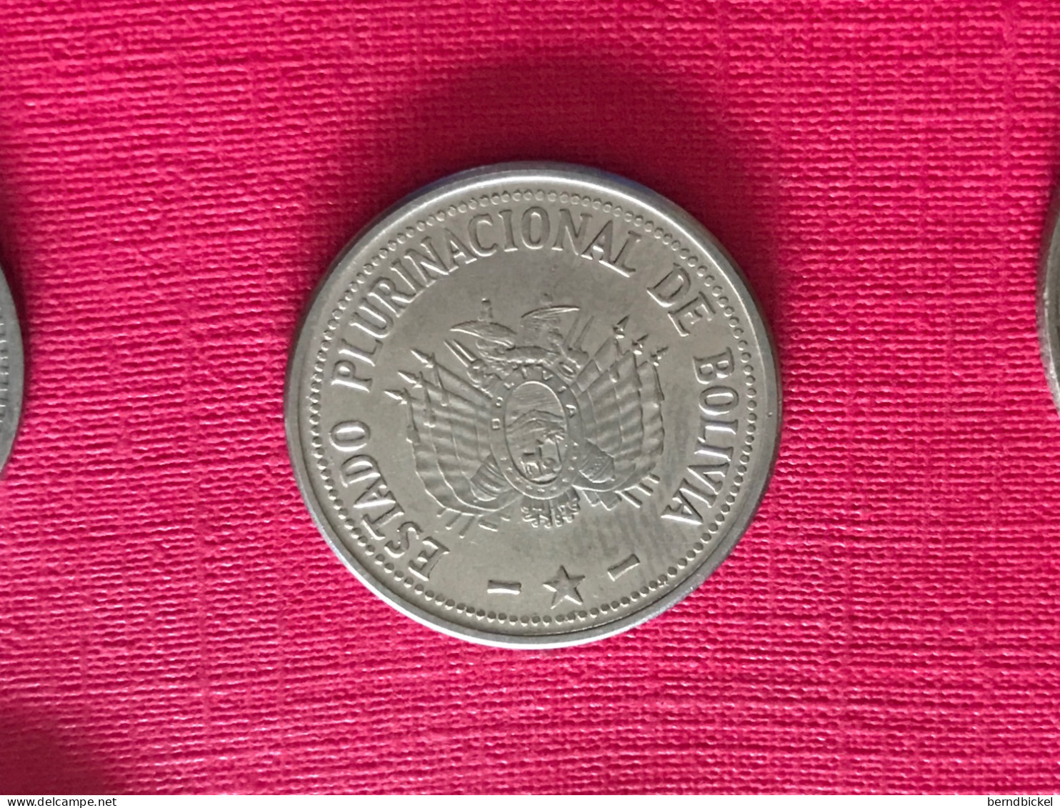 Münze Münzen Umlaufmünze Bolivien 20 Centavos 2010 - Bolivie