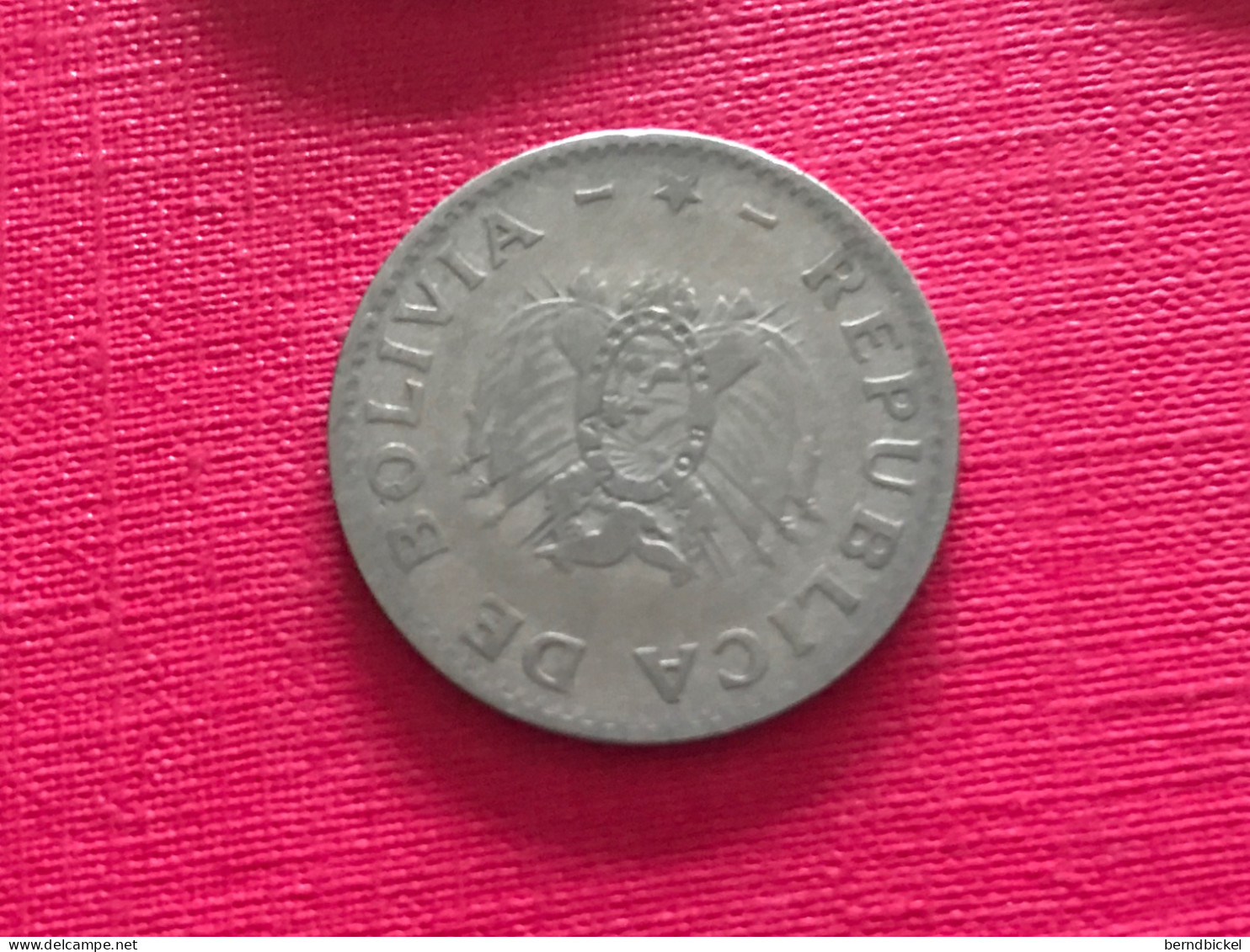 Münze Münzen Umlaufmünze Bolivien 20 Centavos 1987 - Bolivia