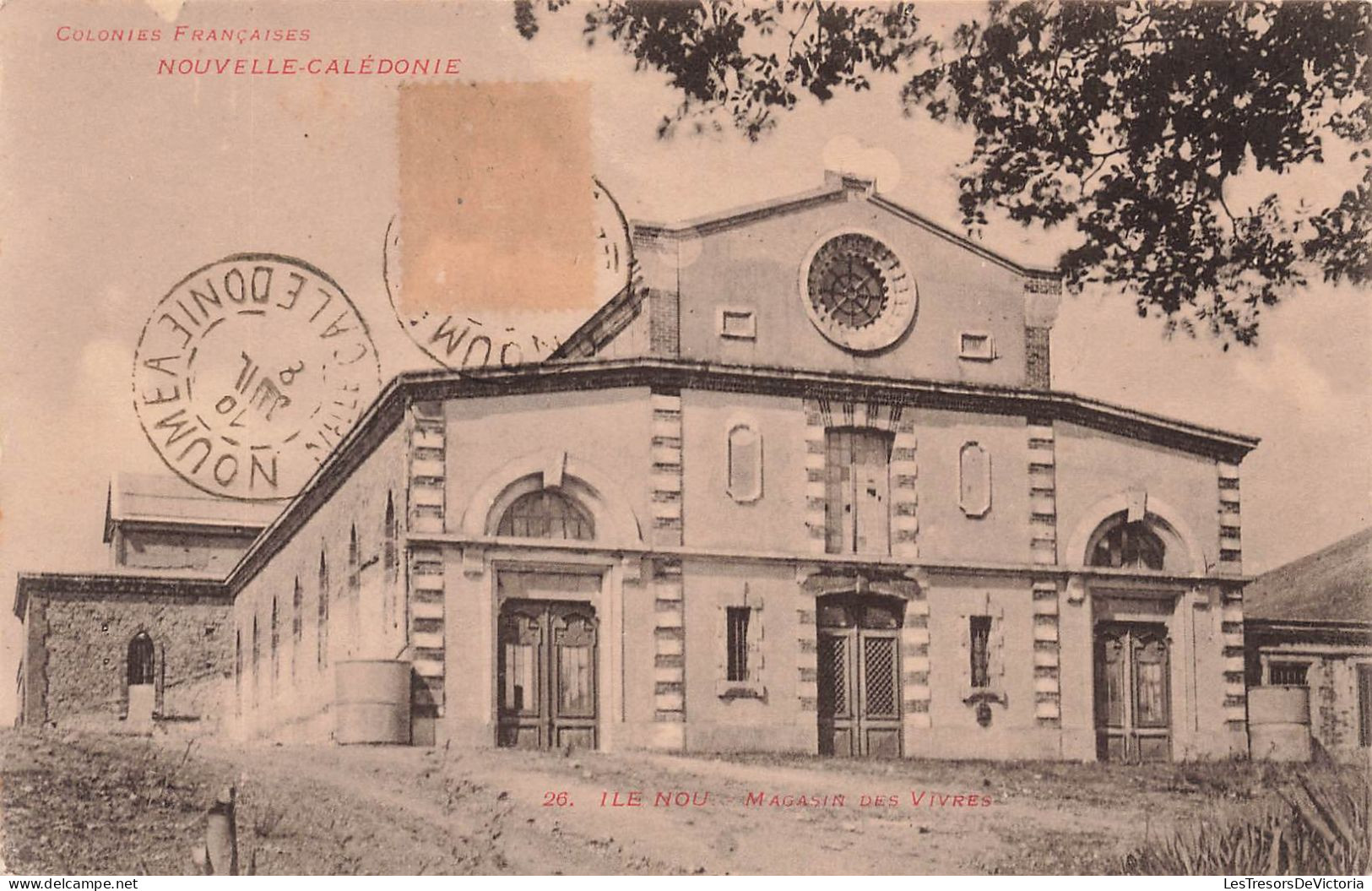 Nouvelle Calédonie - Colonie Française - Ile Nou - Magasin De Vivres   -   Carte Postale Ancienne - Nuova Caledonia