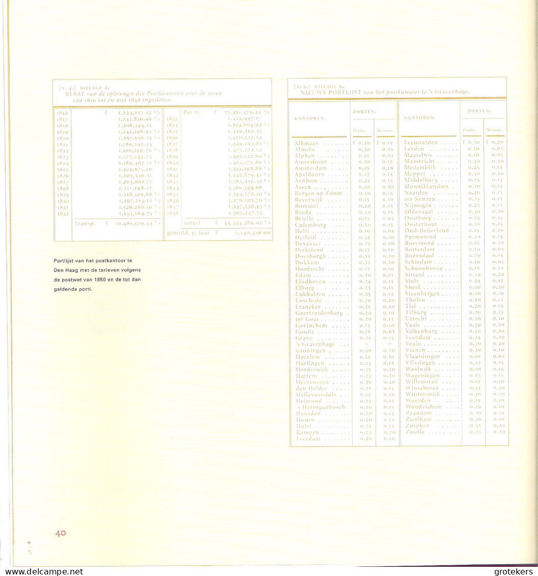 200 Jaar Post In Nederland / Dr. G. Hogesteeger /1998 Periode 1799-1999 - Philately And Postal History