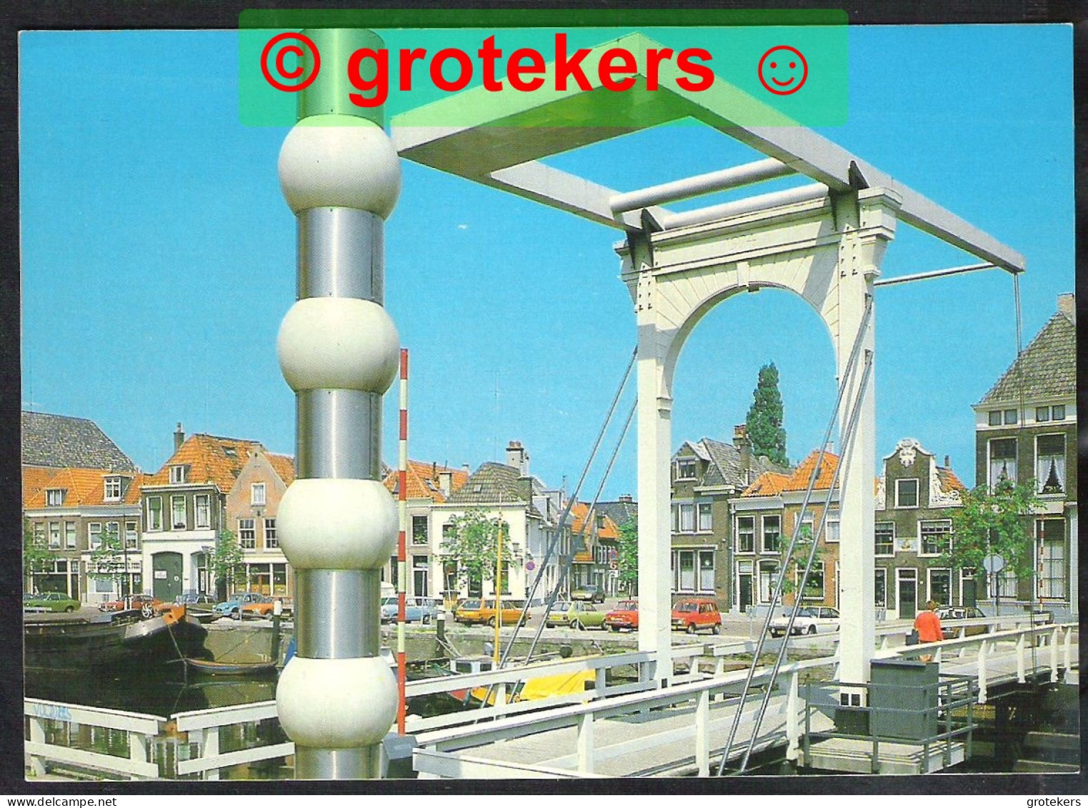 ZWOLLE Thorbeckegracht Met Pelserbrug ± 1981 - Zwolle