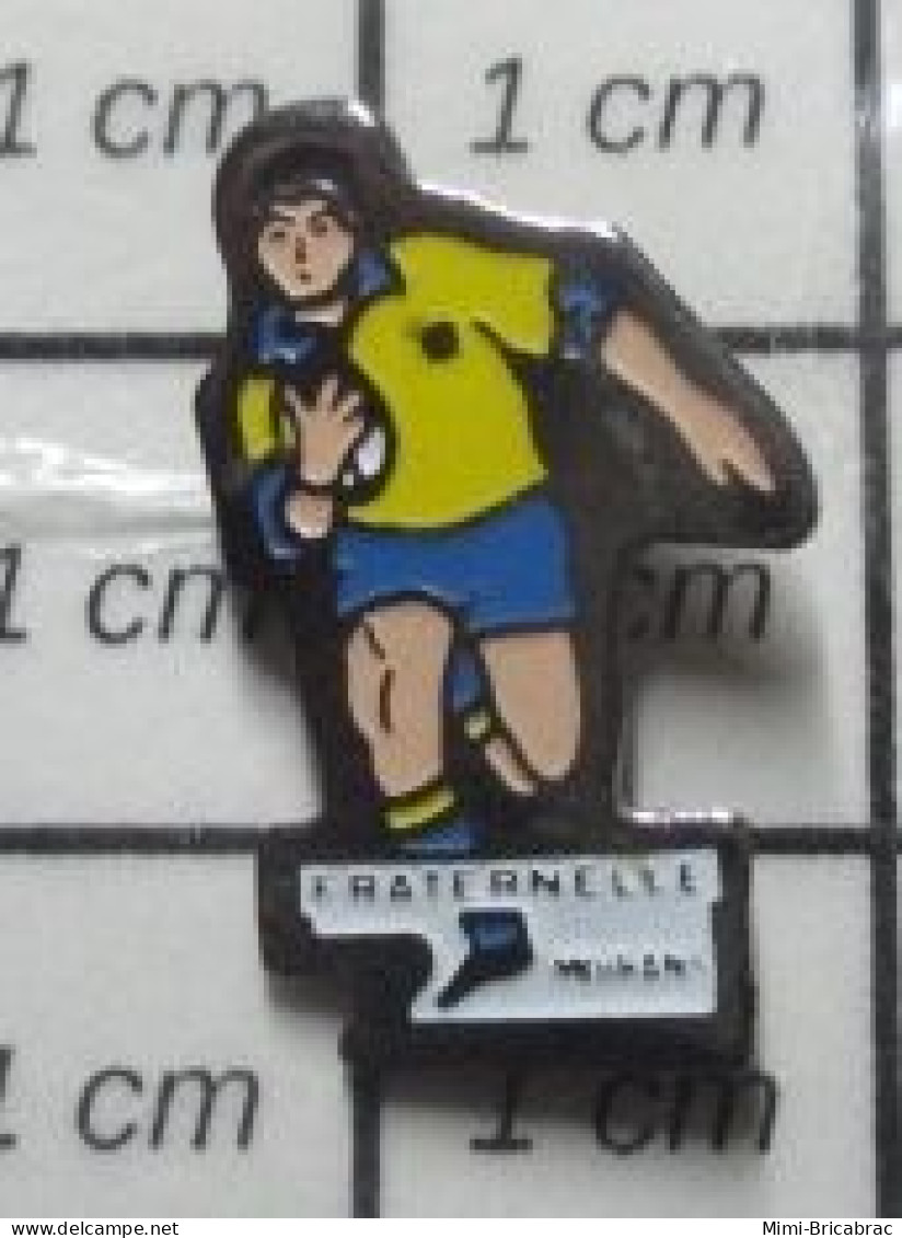 513b Pin's Pins / Beau Et Rare / SPORTS / CLUB RUGBY LA FRATERNELLE DE CHIUREDEMOUCHE - Rugby