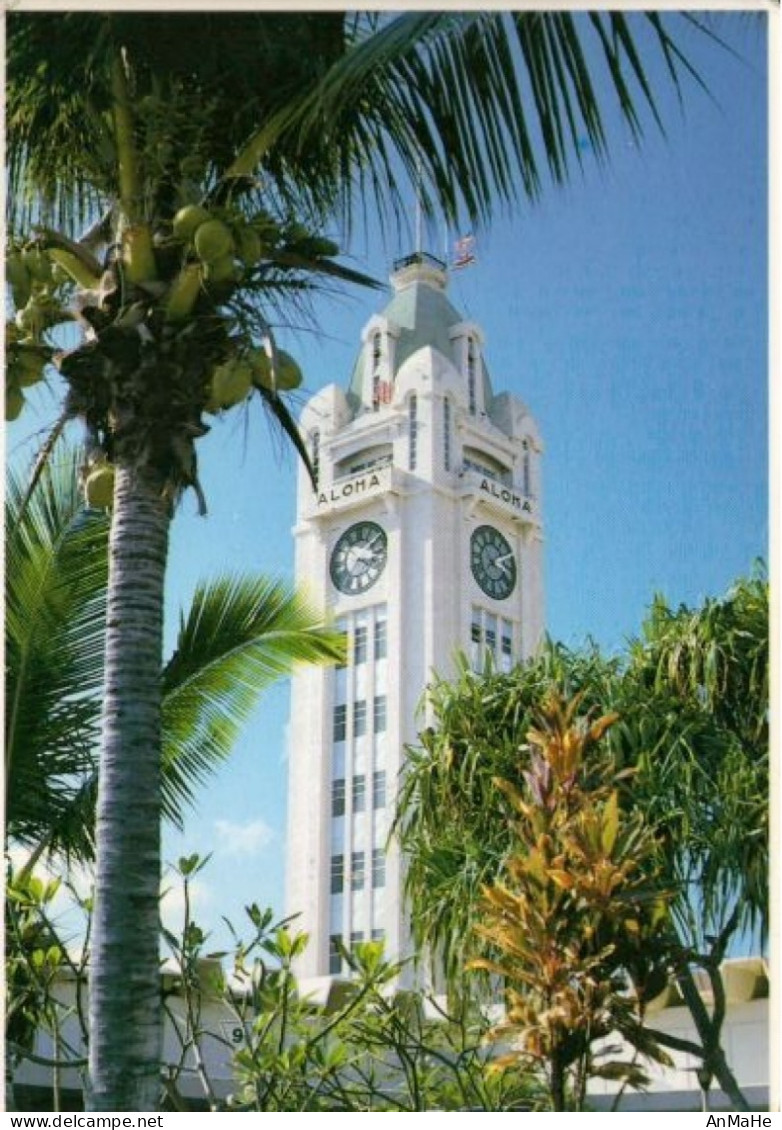 AK 29 - Ansichtskarte / Postkarte: USA - Hawaii - Aloha Tower - Honolulu