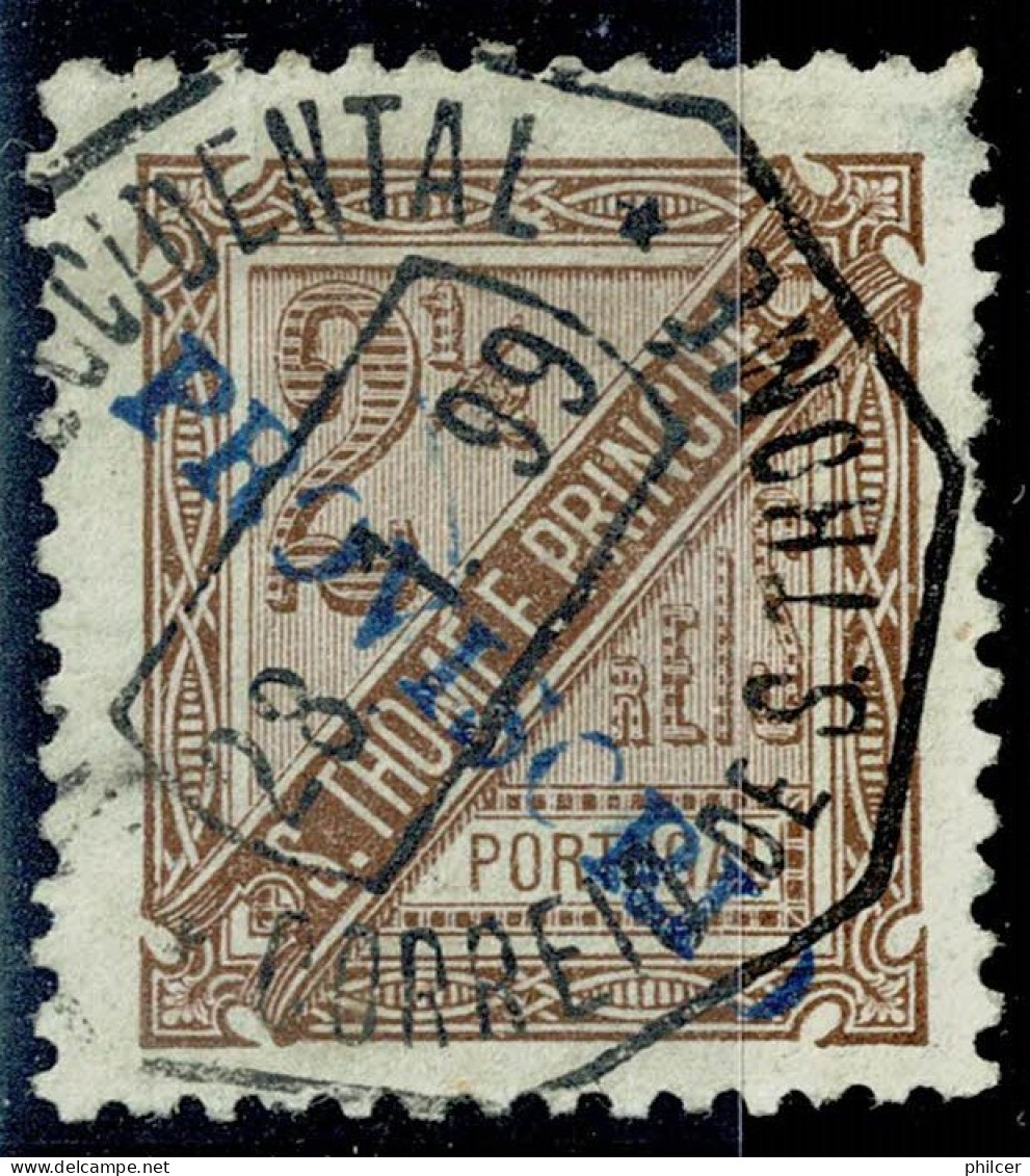 S. Tomé, 1899, # 58, Used - St. Thomas & Prince