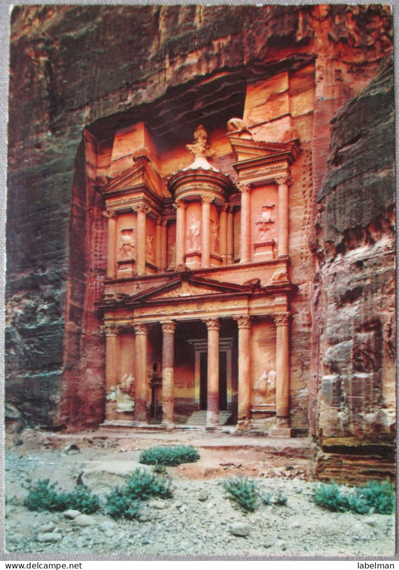 KINGDOM JORDAN OLD CITY DESERT PETRA RED SEA MOUNTAIN POSTCARD CARTOLINA KARTE ANSICHTSKARTE CARD PHOTO CARTE POSTALE - Jordanie