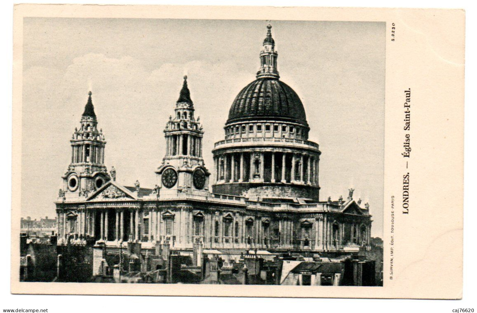 LONDON , LONDRES  , église Saint-paul - St. Paul's Cathedral