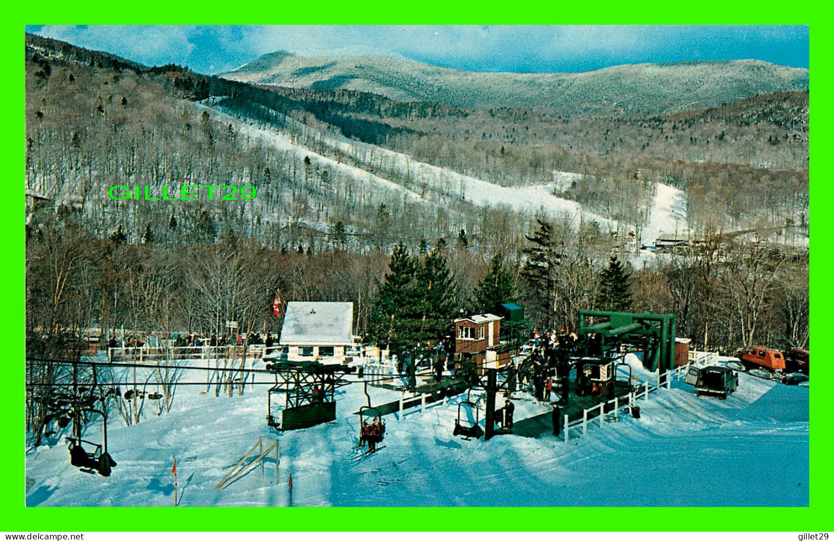 STOWE, VT - CHAIR LIFT BASE OF MT. MANSFIELD - FOWARD'S COLOR PRODUCTIONS INC - - Otros & Sin Clasificación