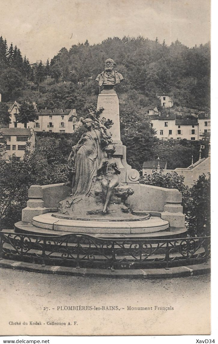 Monument Plombiere Les Bains - Sculture