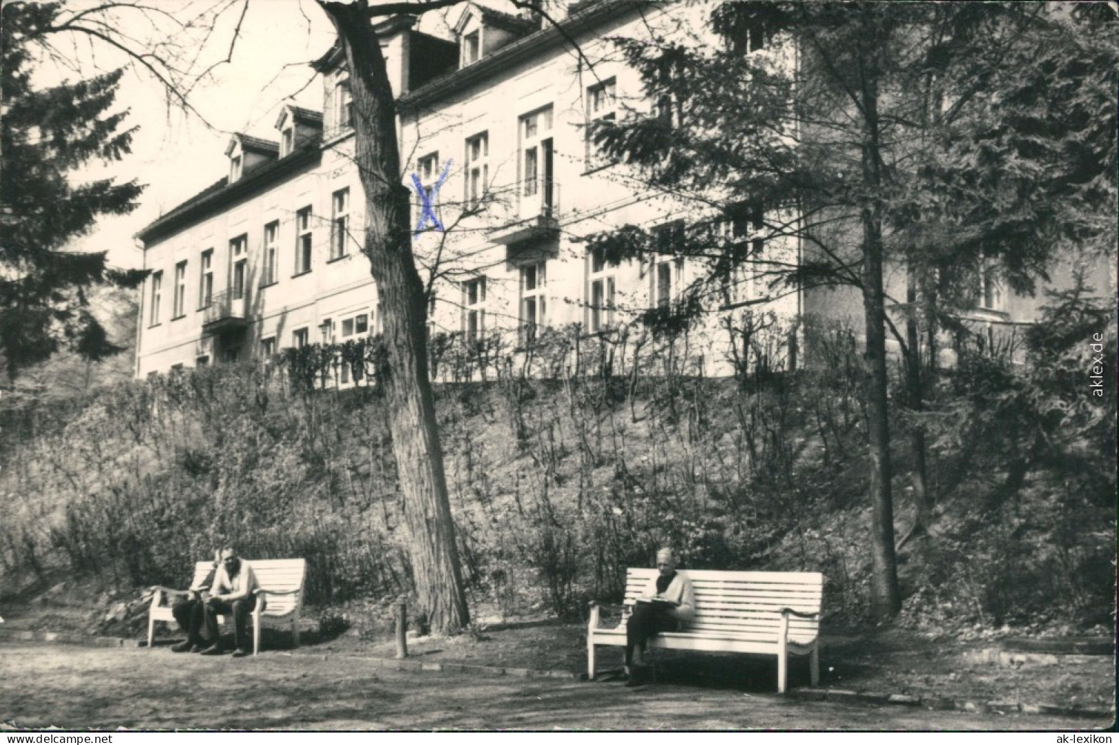 Ansichtskarte Bad Freienwalde Berghaus G1967 - Bad Freienwalde