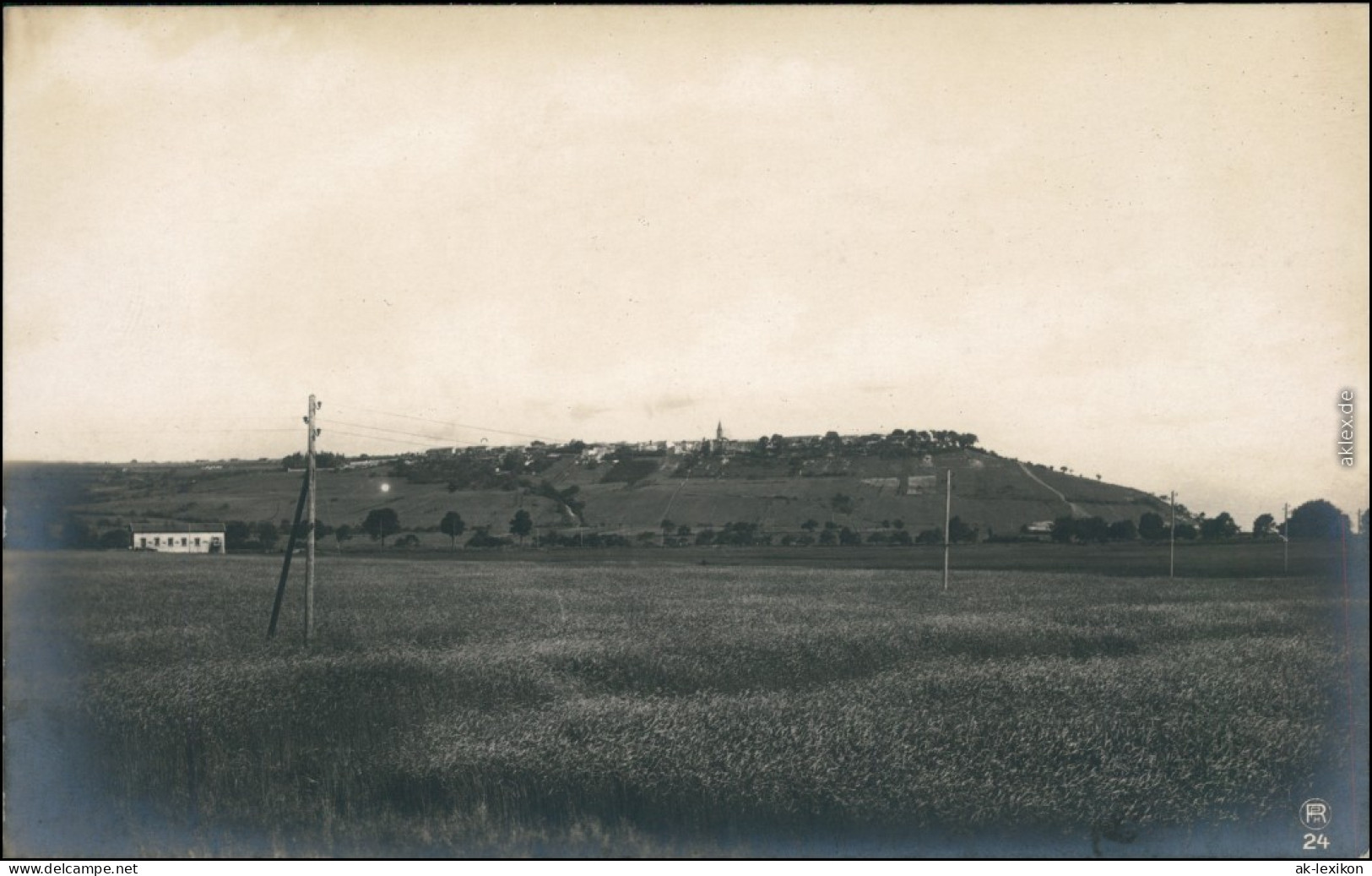 Vigneulles-lès-Hattonchâtel Panorama-Ansicht Mit Wiese Und Fernblick 1917 - Vigneulles Les Hattonchatel