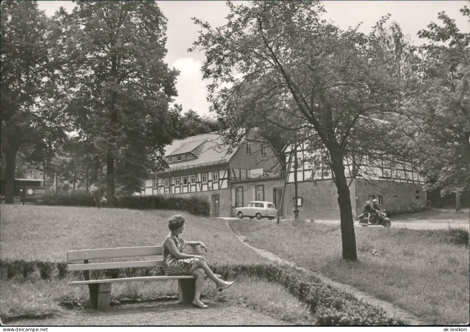 Ansichtskarte Hartha Ferienheim "Talmühle" 1978 - Hartha