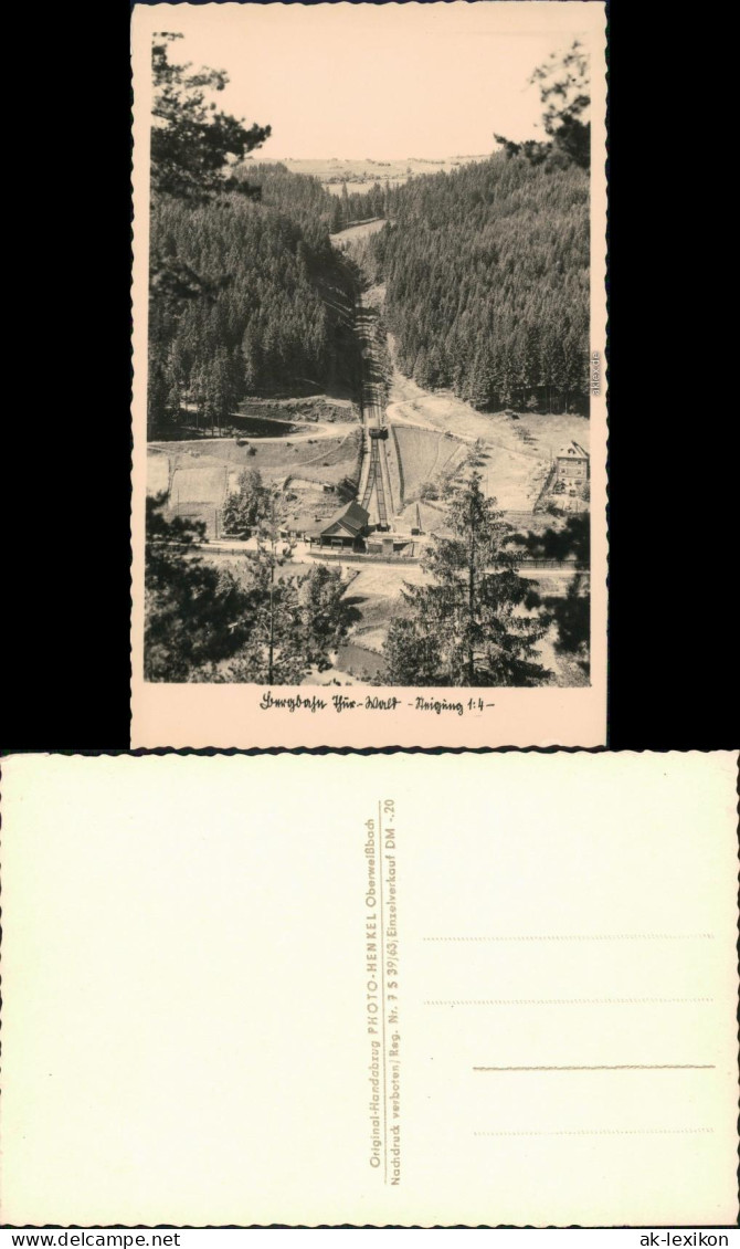 Lichtenhain&#47;Bergbahn-Oberweißbach Oberweißbacher Bergbahn 1963 - Lichtenhain