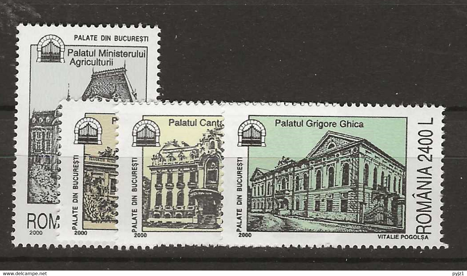2000 MNH Romania 5519-22 Postfris** - Ongebruikt
